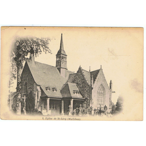 Eglise de Saint Léry ( 56 ) /  Ed. Galindre