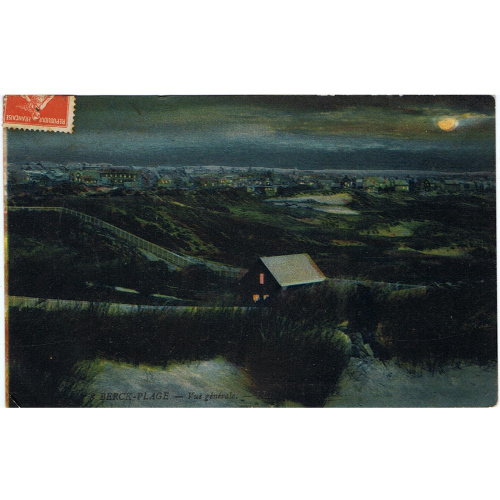 Berck-Plage ( 62 ) / Vue générale, effet de nuit