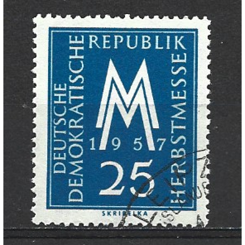Allemagne RDA 1957 - Y & T : 0313 - Foire de Leipzig