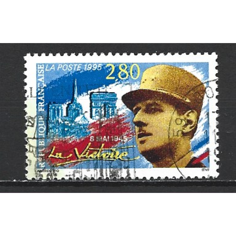 France 1995 - Y & T : 2944 - Victoire : 8 mai 1945