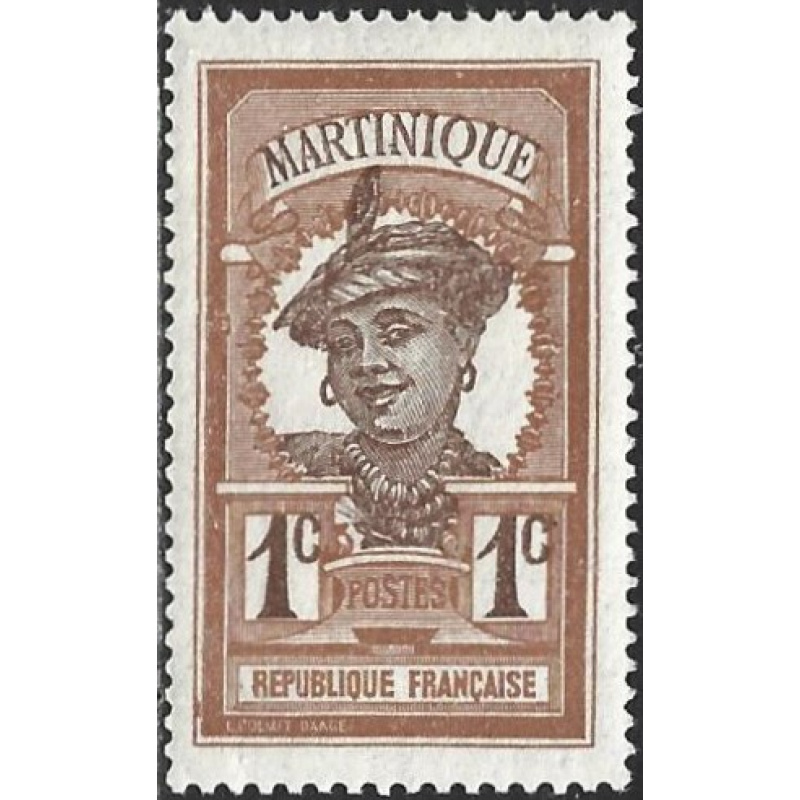 Martinique - 1908 - Y&T 61  **/MNH