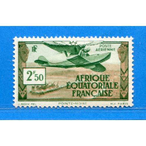 Réf AR-0138 -- AEF -- PA n° 3 .* . Neuf Dos Visible MH .*.