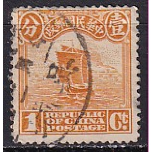 chine - n° 146A  obliteré - 1912