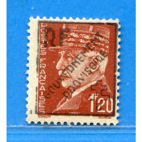 Réf D*-0149 -- LIBERATION - MARSEILLE n° 9 ⭐⭐ Pétain Luxe Signé Mayer Dos Visible MNH ⭐⭐