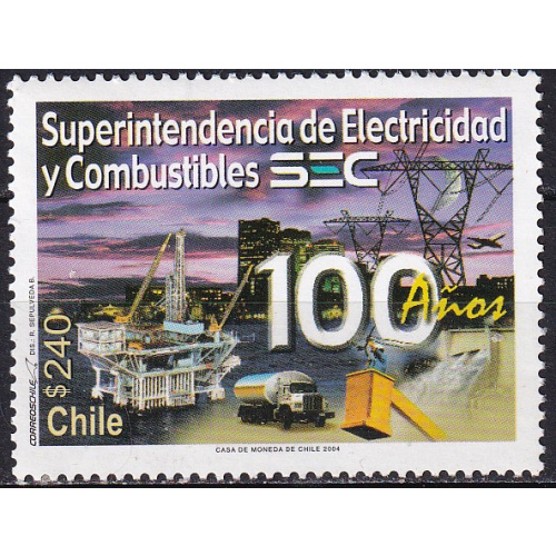 chili - n° 1678  neuf** - 2004