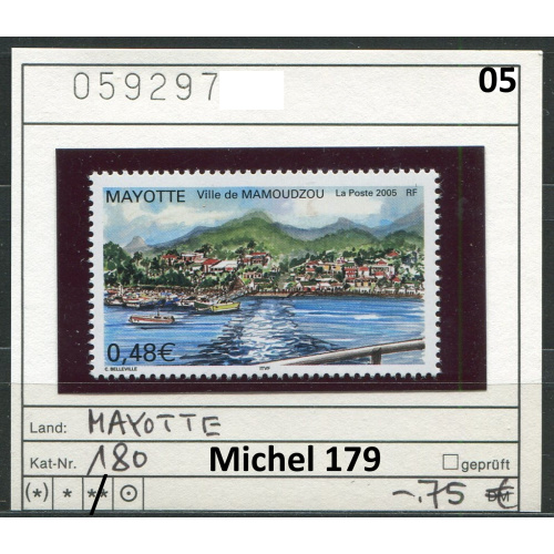 Mayotte 2005 - Yvert 180 - Michel 179 - ** neuf mnh - Yvert  cat. 1.50 € - Michel  € -