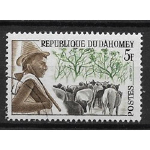 Dahomey oblitéré YT 181