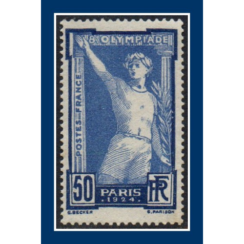 France N° 186 (*) MNG Olympiade 1924 JO Jeux Olympiques