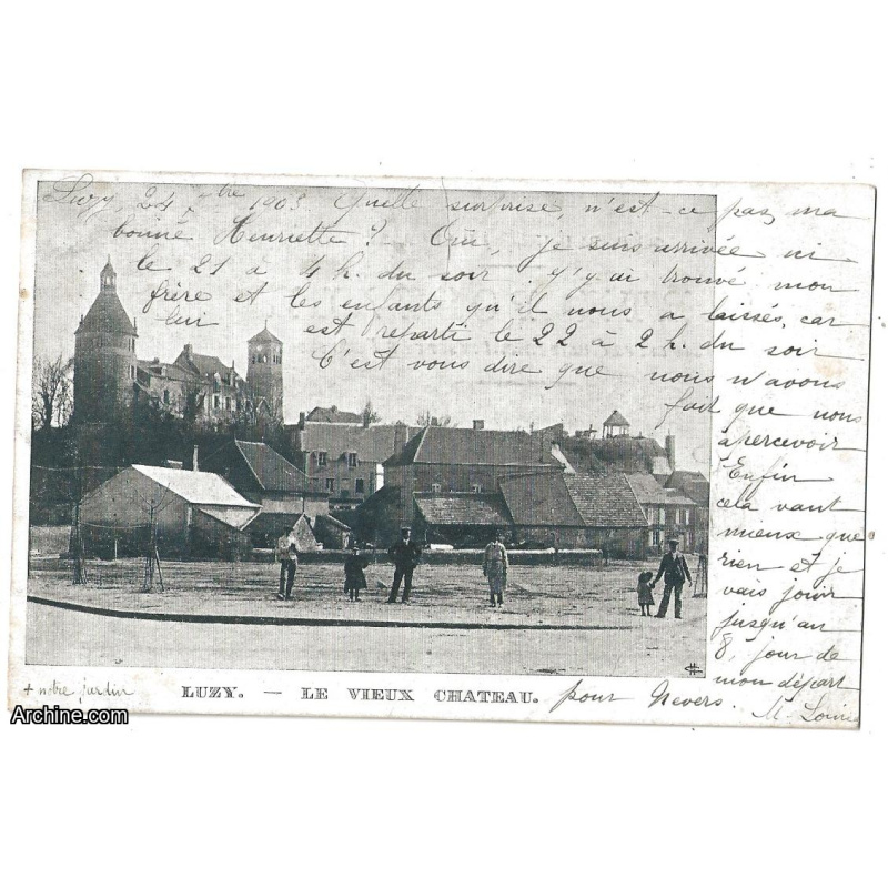 Luzy le vieux chateau
