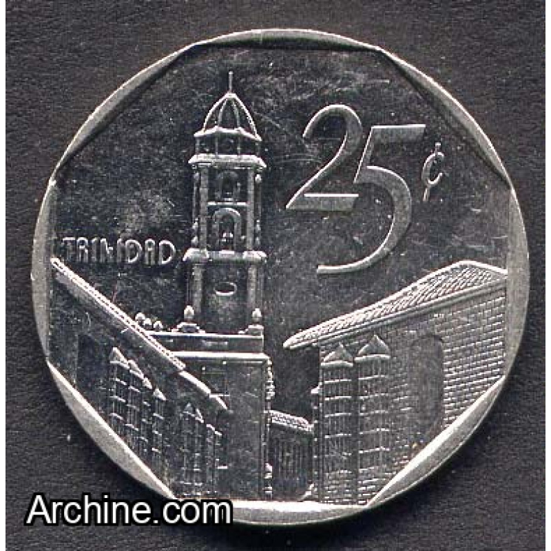 Pièce 25 Centavos Cuba 1994