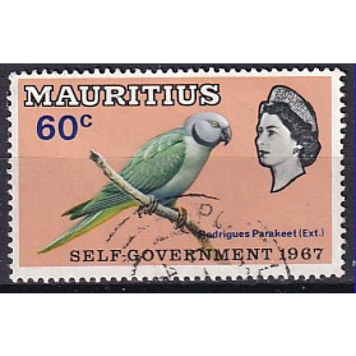 maurice - n° 306  obliteré - 1967