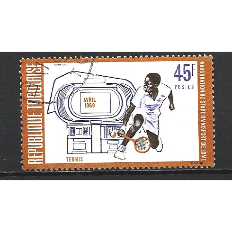 Togo 1969 - Tennis Stade de Lomé