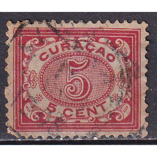 curaçao - n° 33  obliteré - 1903