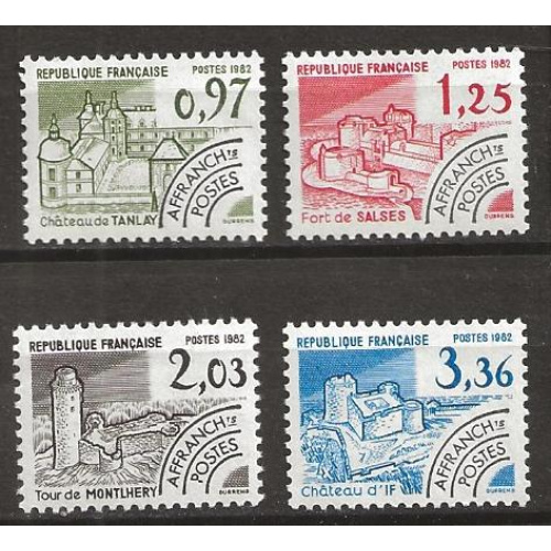 Timbre France préoblitérés neuf ** n° 174-177