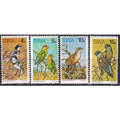 sud-ouest africain - n° 334 a 337  neufs** - 1974