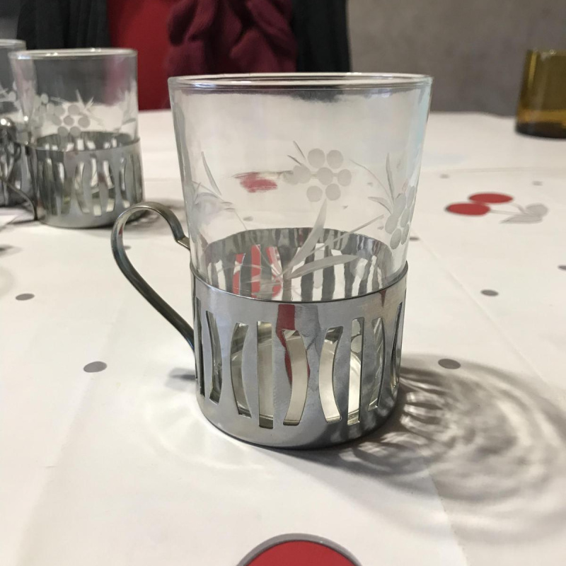 Lot 5 tasses à thé vintage