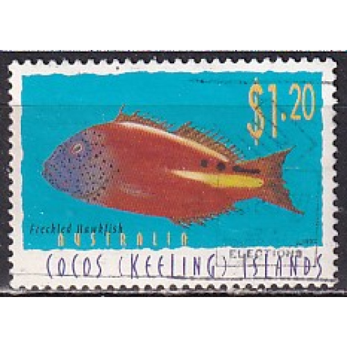 cocos (iles) - n° 342  obliteré - 1997