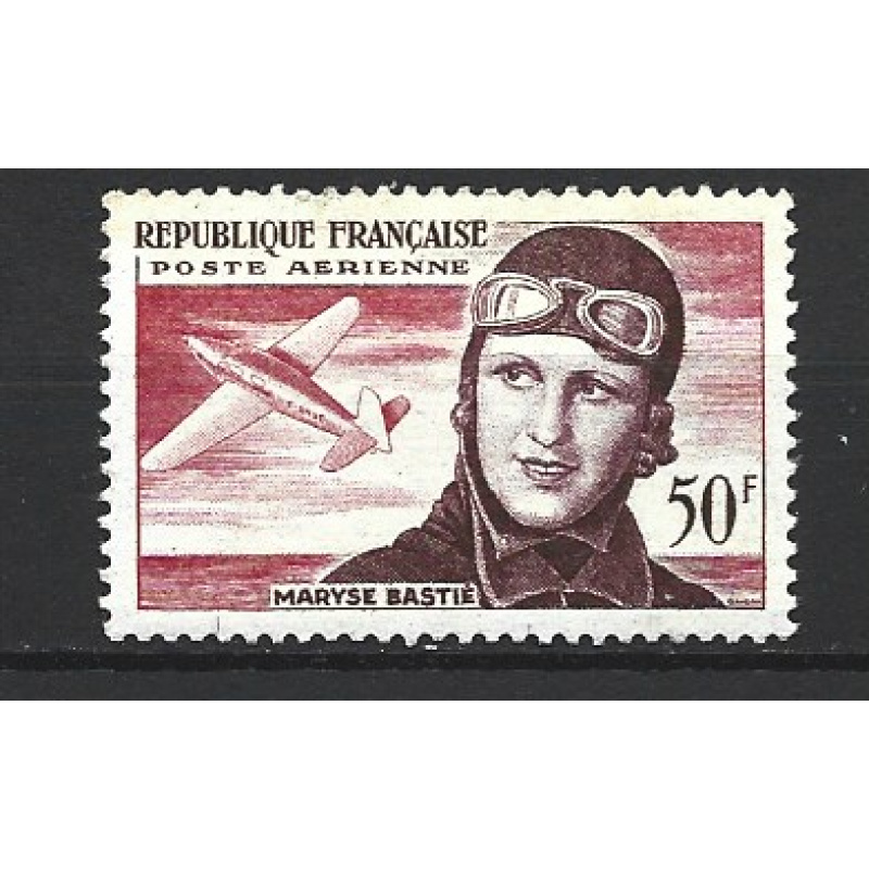 France 1955 - Y & T : PA 34 (N*) - Maryse Bastié