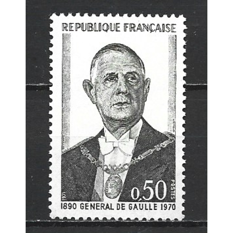France 1971 - Y & T : 1698 - Général de Gaulle