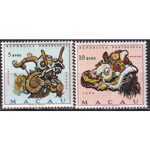 macao - n° 422/423  neufs** - 1971