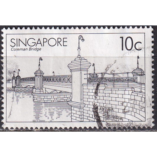 singapour - n° 451  obliteré - 1985