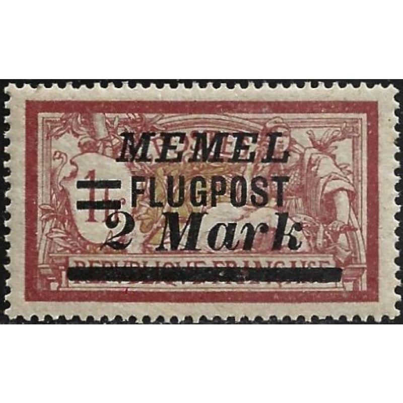 Allemagne - Memel - 1922 - Y&T pa 24 **/MNH