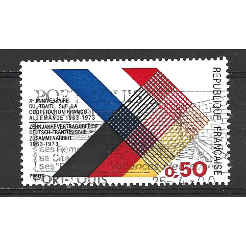 France 1973 - Y & T : 1737 - Coopération franco-allemande