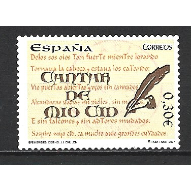 Espagne 2007 - Y & T :3929 - Le chant de Mio Cid