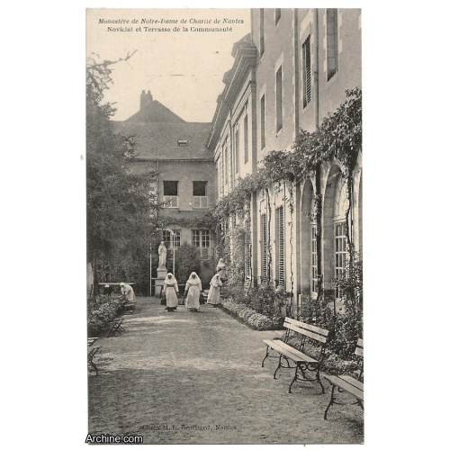 Nantes monastere de notre dame de charité de nantes novicial