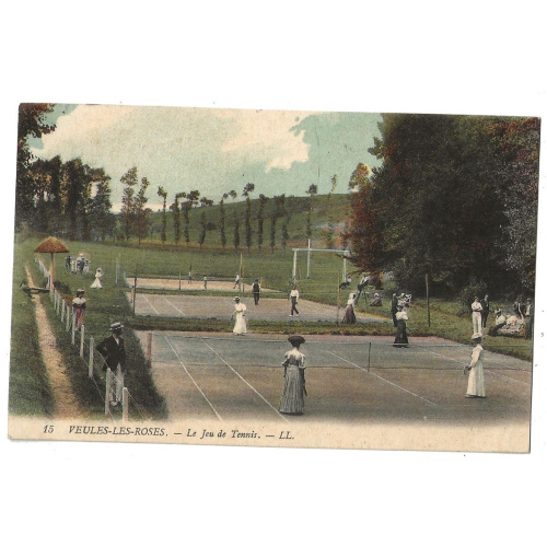 Veules les roses le jeu de tennis