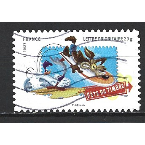 France  2009 - Y & T : 268 - fête du timbre BD vil coyote
