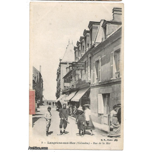 Langrune sur mer rue de la mer