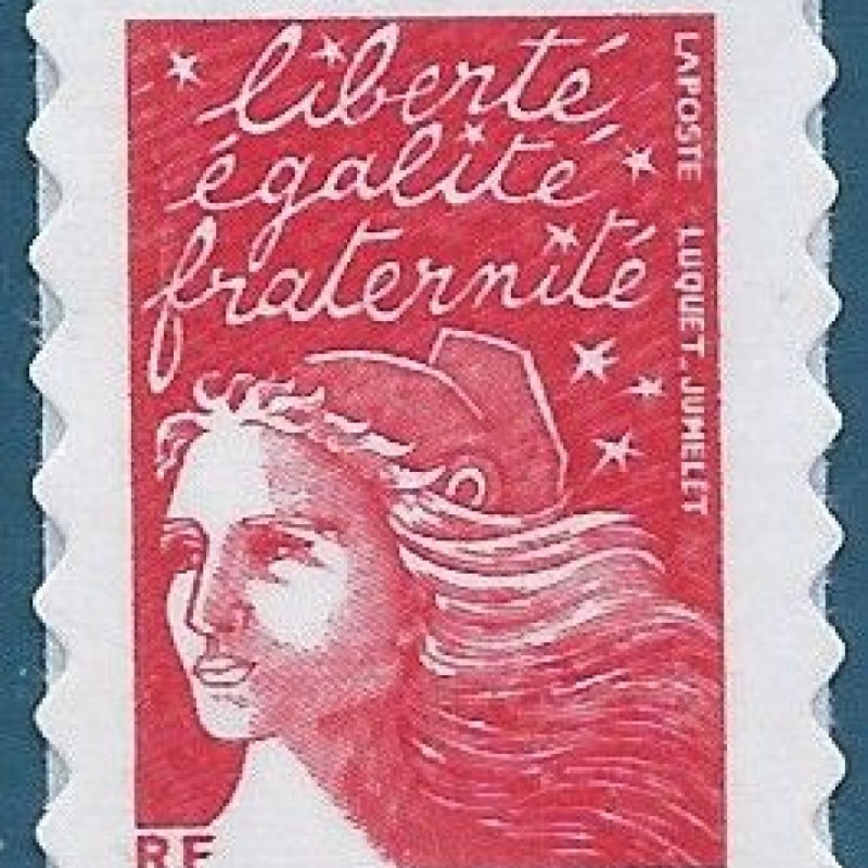 N°30 Marianne de Luquet RF TVP rouge autoadhésif neuf**
