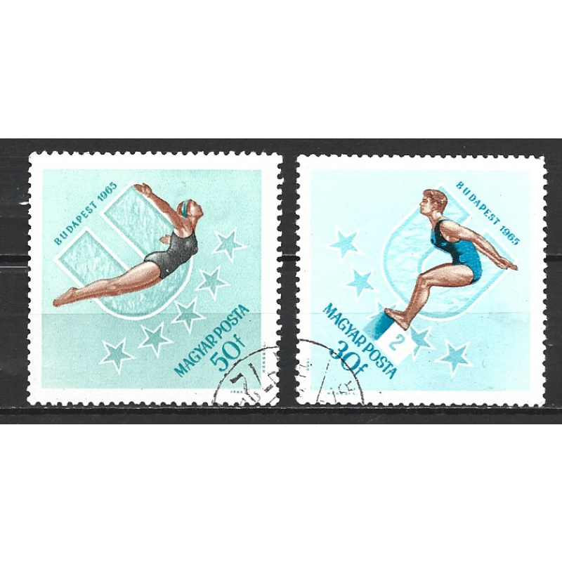Hongrie 1965 - plongeon, natation