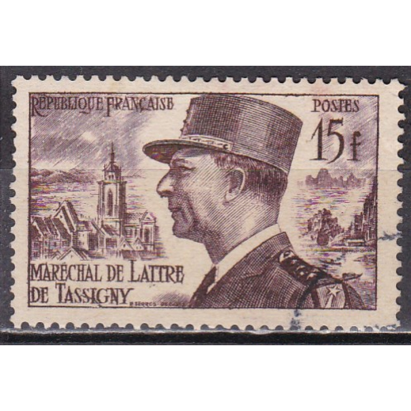 FRANCE N° 920 de 1952 oblitéré