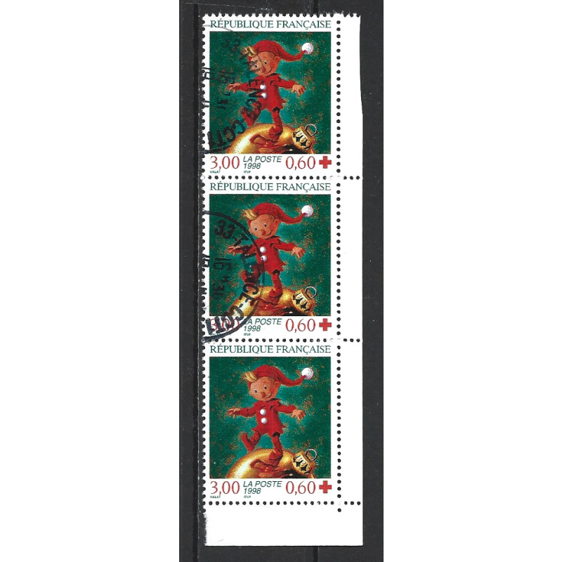 France 1998 - Y & T : 3199 - Croix - Rouge : lutin
