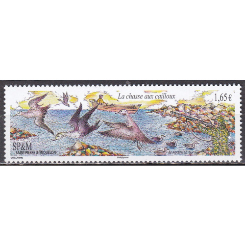 St PIERRE et MIQUELON N° 984 de 2010 neuf** à la valeur faciale