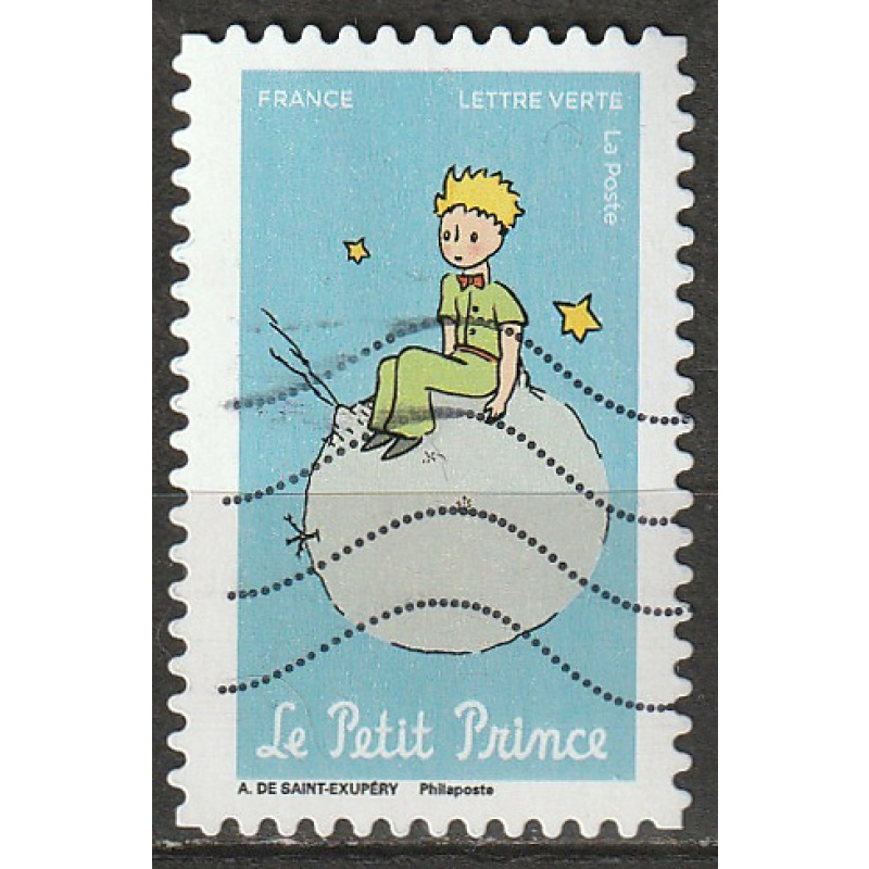 Timbre AA oblitéré n° 2006(Yvert) France 2021 - Le Petit Prince de Saint-Exupéry