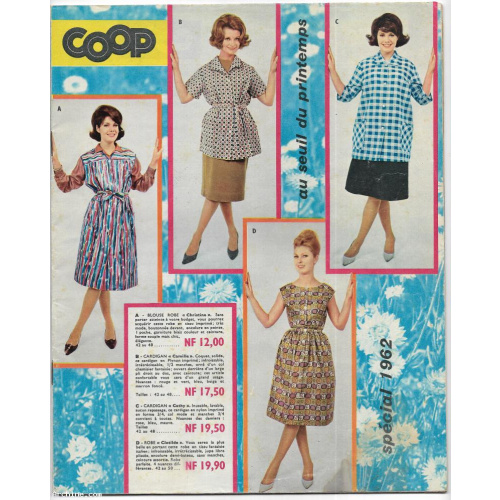 Catalogue COOP - Spécial 1962