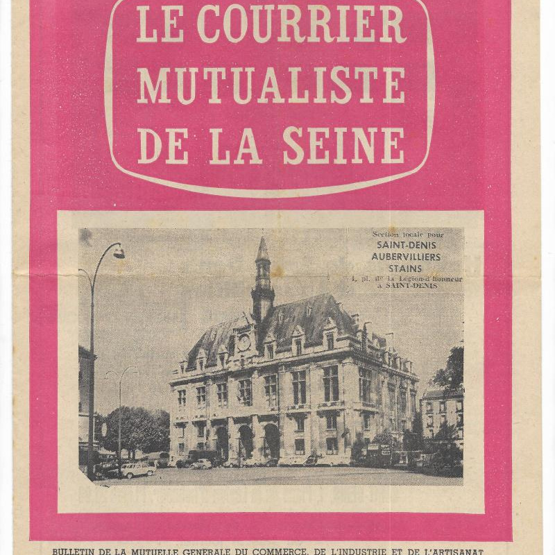 Le courrier mutualiste de la Seine - Hebdomadaire - 16 mai 1963
