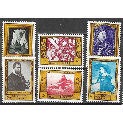 BELGIQUE YT 1076 / 1081 **
