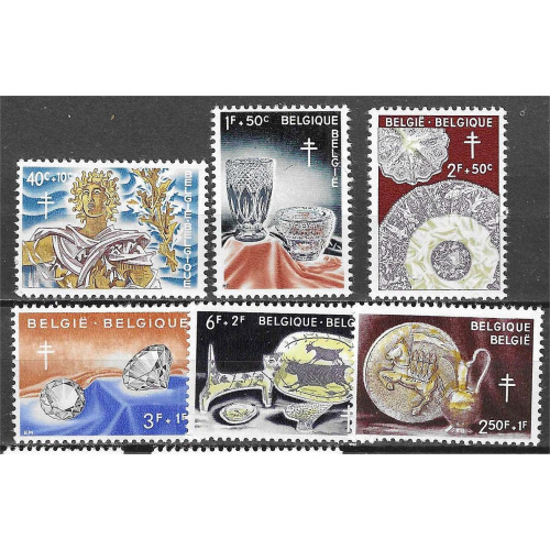 BELGIQUE YT 1163 / 1168 **