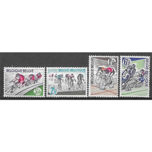 BELGIQUE YT 1255 / 1258 **