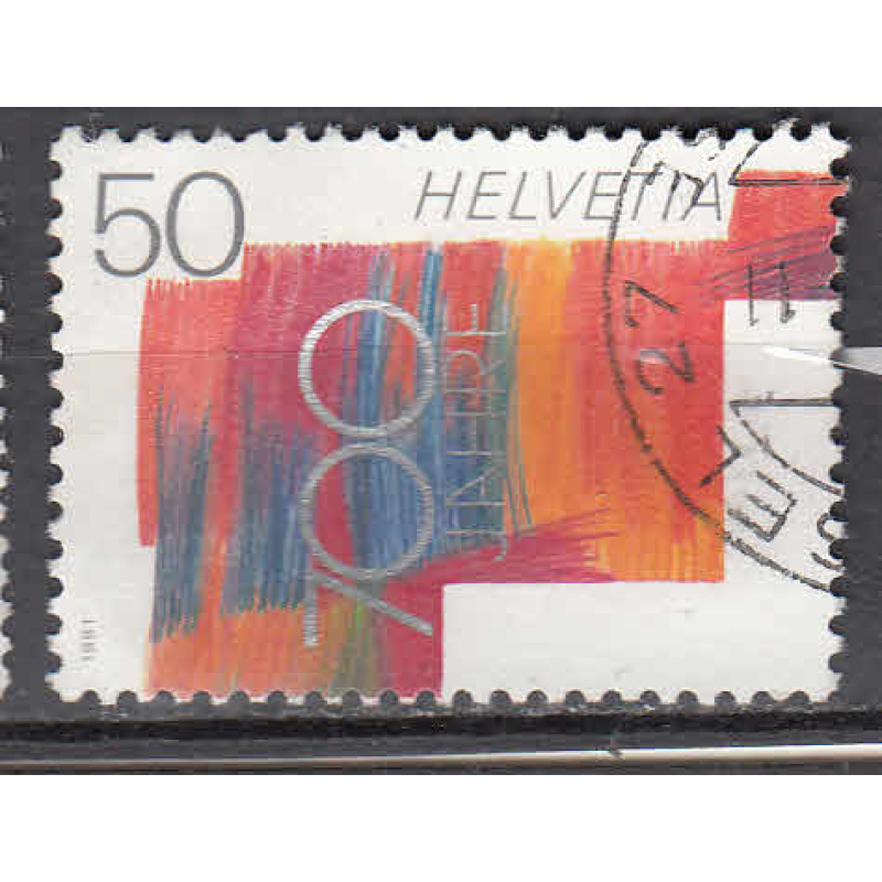 Suisse 1991  Y&T  1368  oblitéré