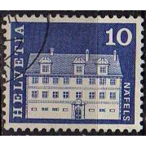 Suisse 1968 - Palais Freuler à Nafels - YT 816 °