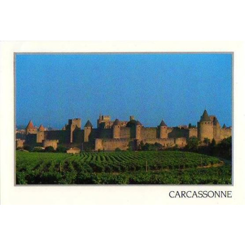 Aude (11) - Carcassonne, CPM, vue des remparts