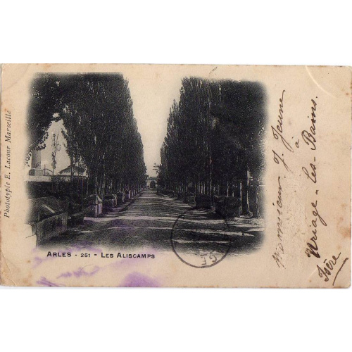 Bouches-du-Rhône (13) - Arles, CPA, les Aliscamps