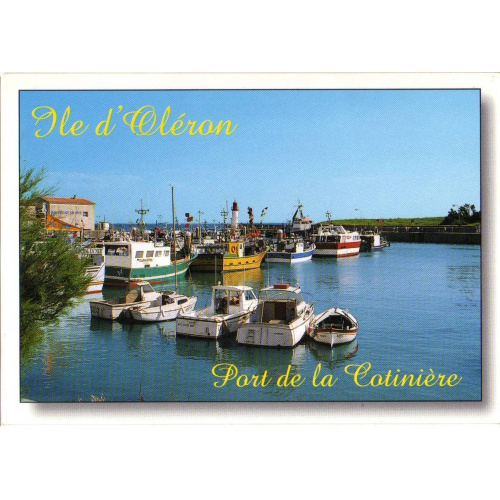Charente Maritime (17) - Saint-Pierre-d'Oléron, CPM, port de La Cotinière