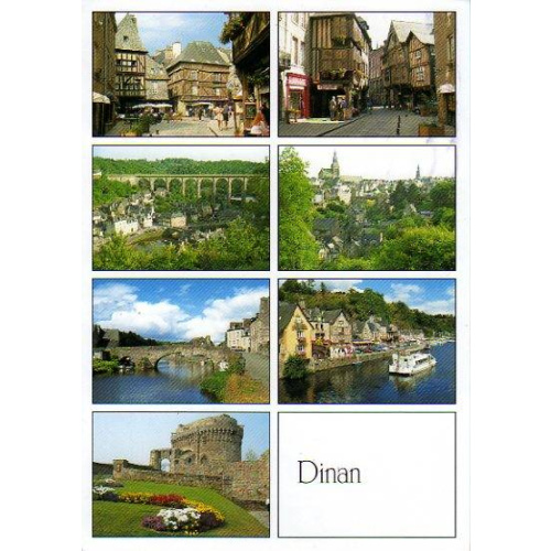 Cote d'Armor (22) - Dinan, CPM, 7 vues emblématiques