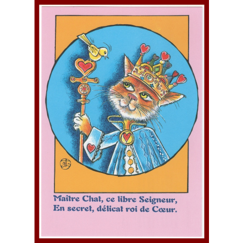 France CPM " Maître Chat " illustrateur Géo Thiercy - L'imagerie de la Hulotte - non écrite